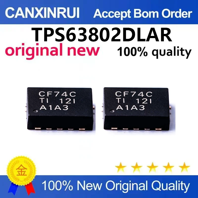 （5pcs-100pcs）Brand new original TPS63802DLAR screen printed 63802 patch VSON10 buck boost converter