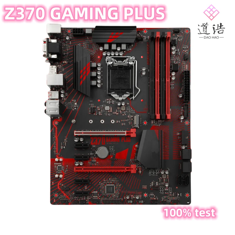 

For Z370 GAMING PLUS Motherboard 64GB M.2 LGA 1151 DDR4 ATX Z370 Mainboard 100% Tested Fully Work