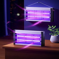 LED Mosquito Killer Lamp 220V Electric Insect Killer Electric Pest Repellent UV & LED Lamp Powerful Bug Electric Mosquito Kill