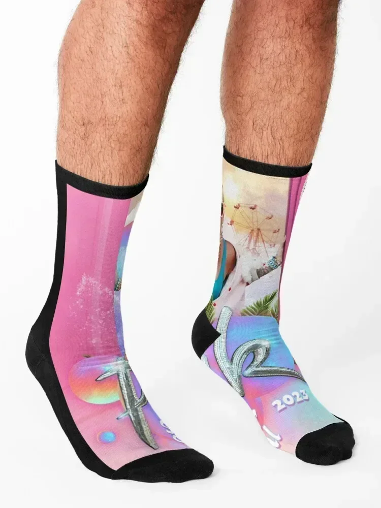 2023 pink summer tour carnivale Classic T-Shirt Socks christmas gift heated golf Luxury Woman Socks Men's