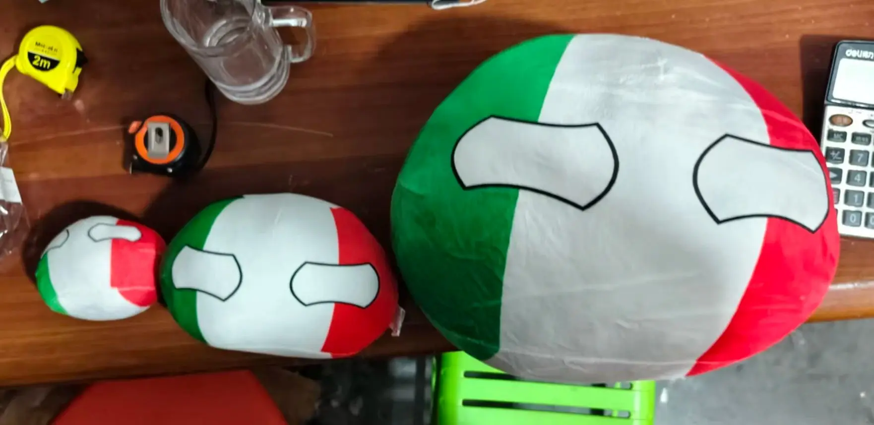 ตุ๊กตาโปแลนด์บอล อิตาเลียนดัมปลิง พวงกุญแจตุ๊กตาอนิเมะ ของเล่นตุ๊กตาขนนุ่ม จี้ห้อยกระเป๋า บอลประจำชาติ