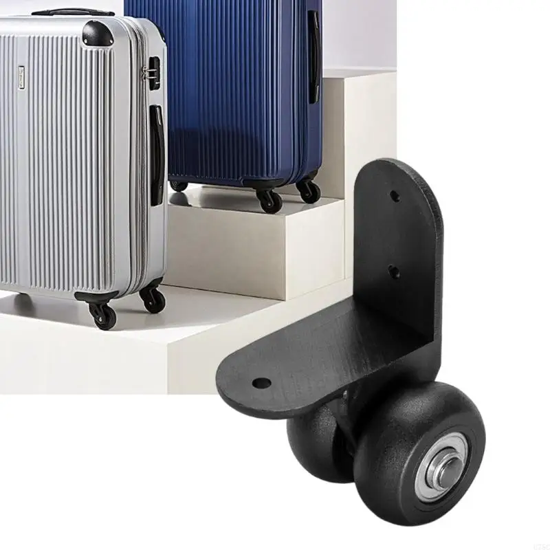U75c 1 paire roues rechange pour les bagages valises améliore l'expérience roulement