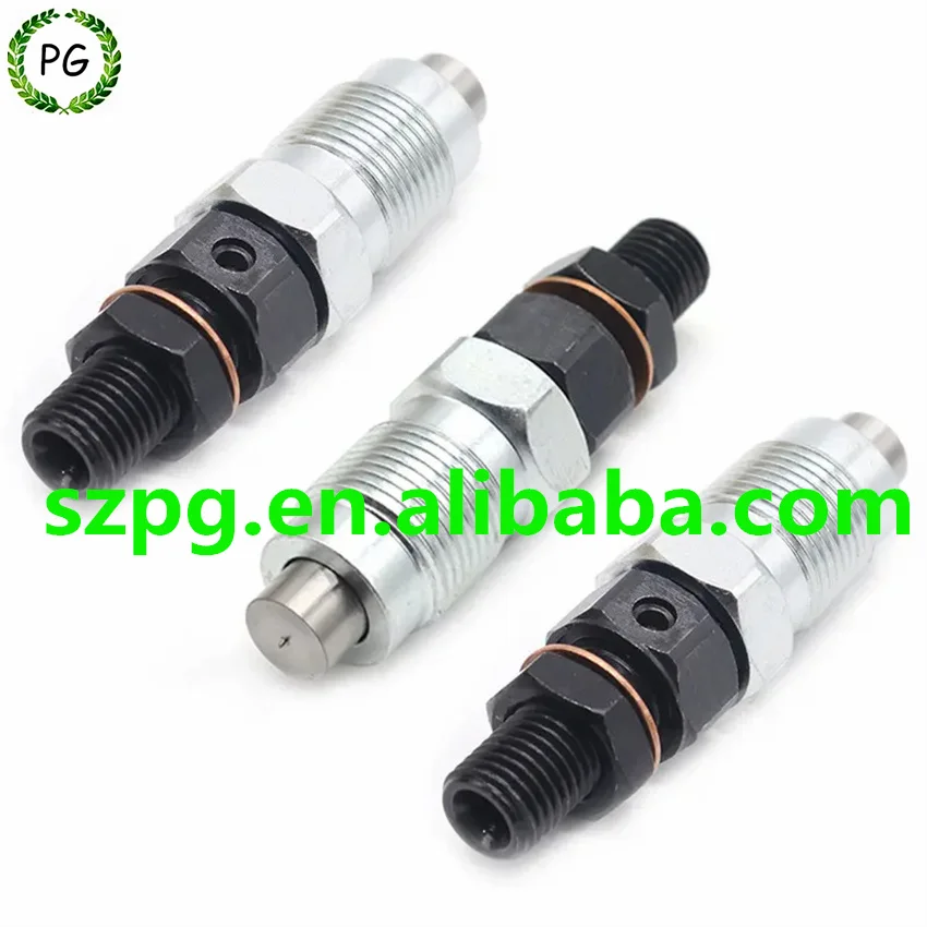 3PCS Fuel Injection Injector Nozzle for Kubota D722 D782 Engine H1600-53000 16001-53002 16001-53000