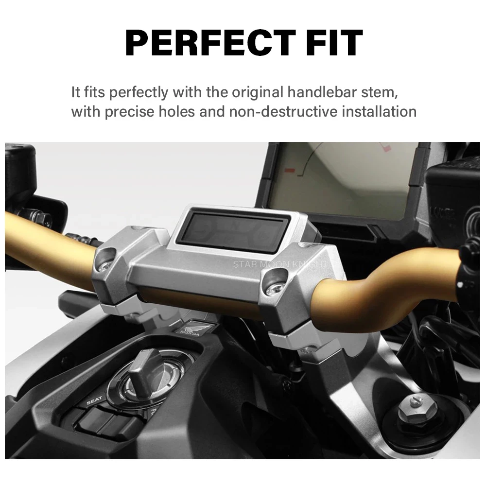 Motorcycle Handlebar Riser Drag Handle Bar Clamp Extend For Honda X-ADV XADV 750 ADV150 ADV160 ADV350 ADV 150 160 350 2017-