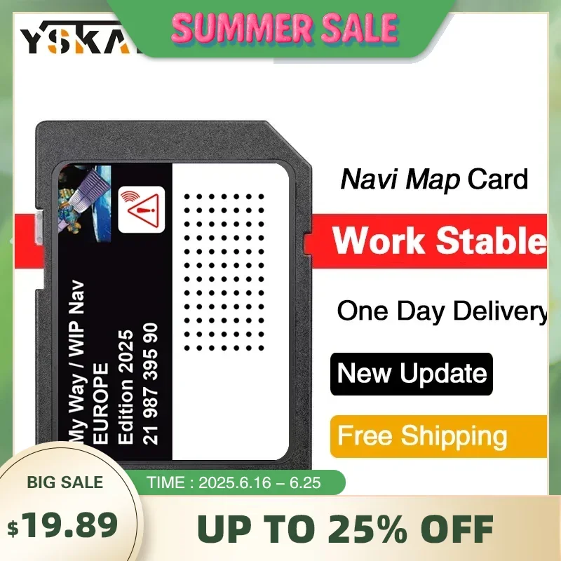 

Update WIP Nav Navigation 2025 GPS EU Maps SD Card for Peugeot 207 308 3008 407 508 5008 807 Expert Partner Vehicle 2198739590