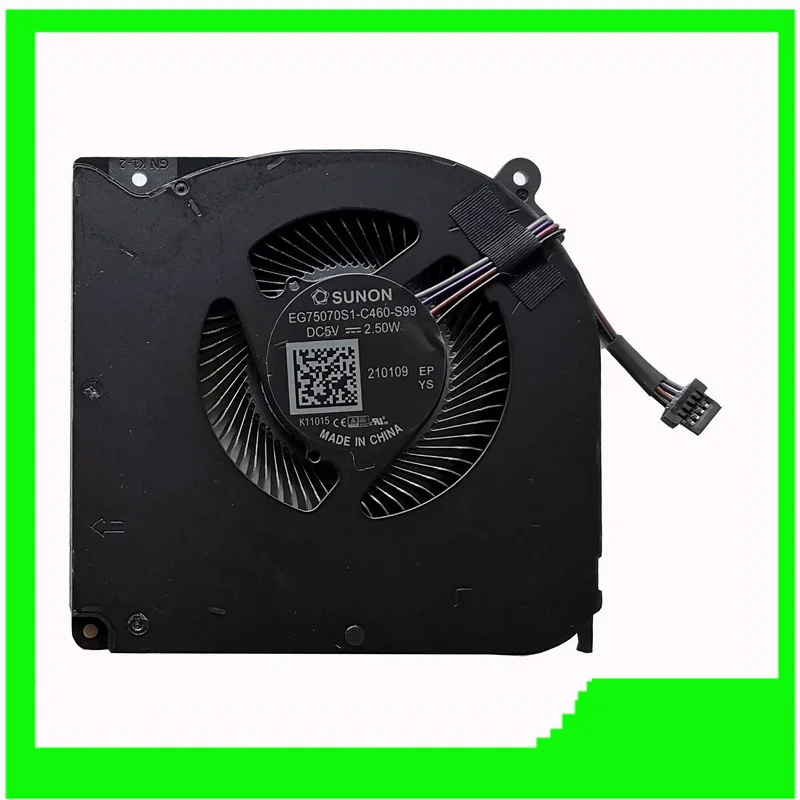 New Original Laptop CPU GPU Cooling Fan For VULCAN X9 PLUS Fan Barrett B6 B9 Fan EG75070S1 C460-S99 GK7CN6S