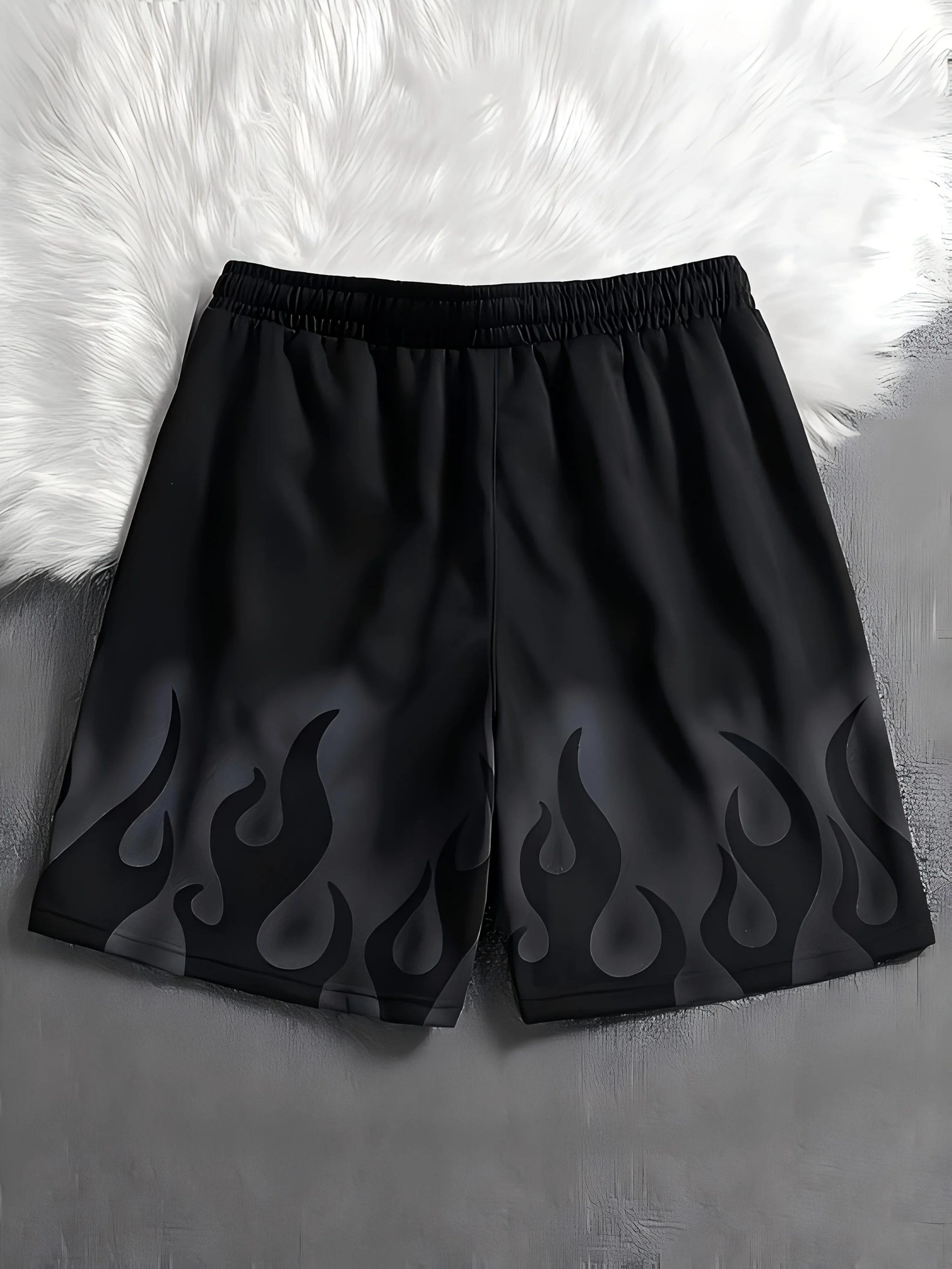 2026 Summer Men's Short Pants with 3D Print Breathable Lightweight Sweat-Resistant Casual and Fashionable Outdoor Men's Pants