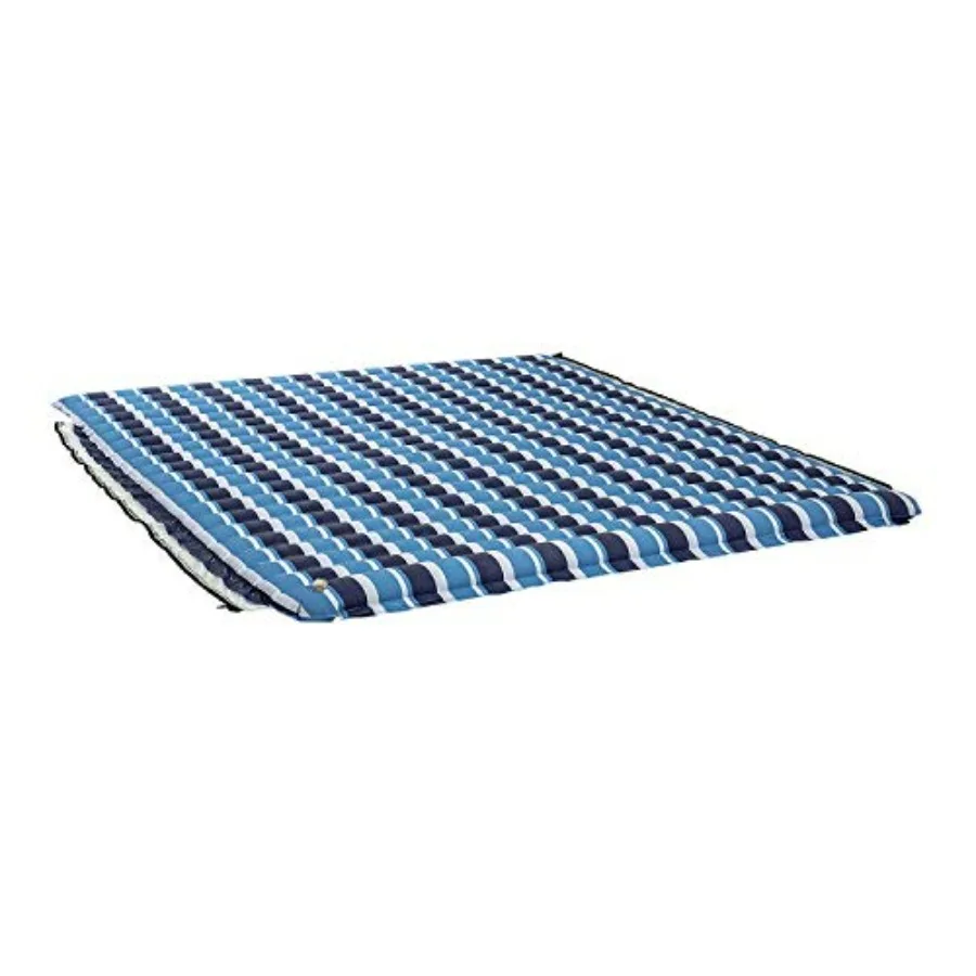 

Aqua 3-in-1 Fold Go Tanning Pool Float, Mat and Lounger Padded PVC Mat for Land or Water Use Blue, Pink, Teal Lightweight with