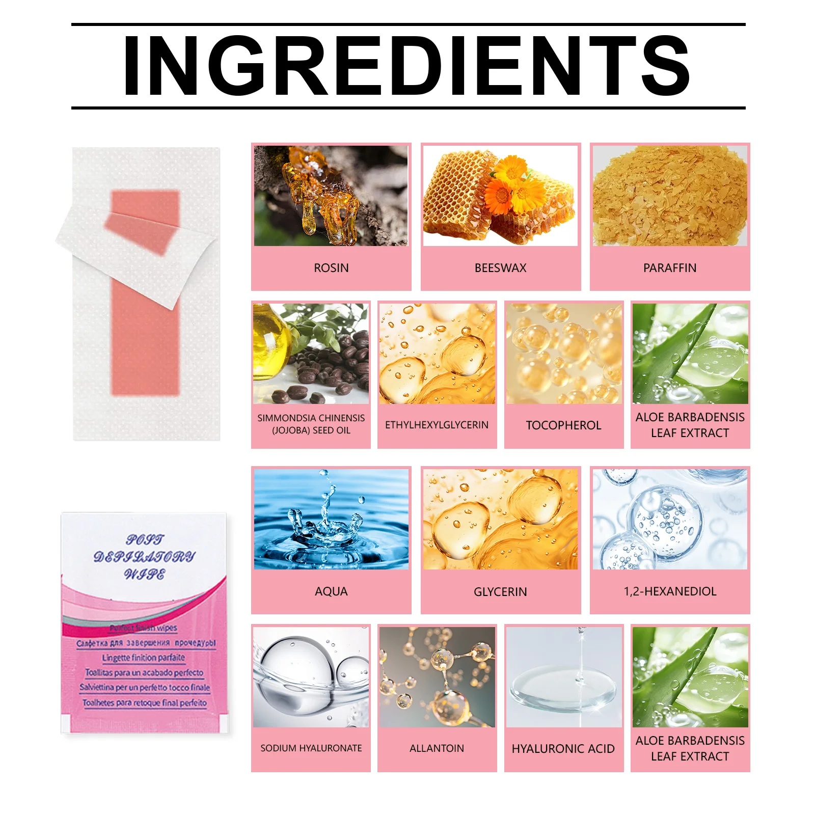 Рисунок 5 - Восковые полоски для удаления волос