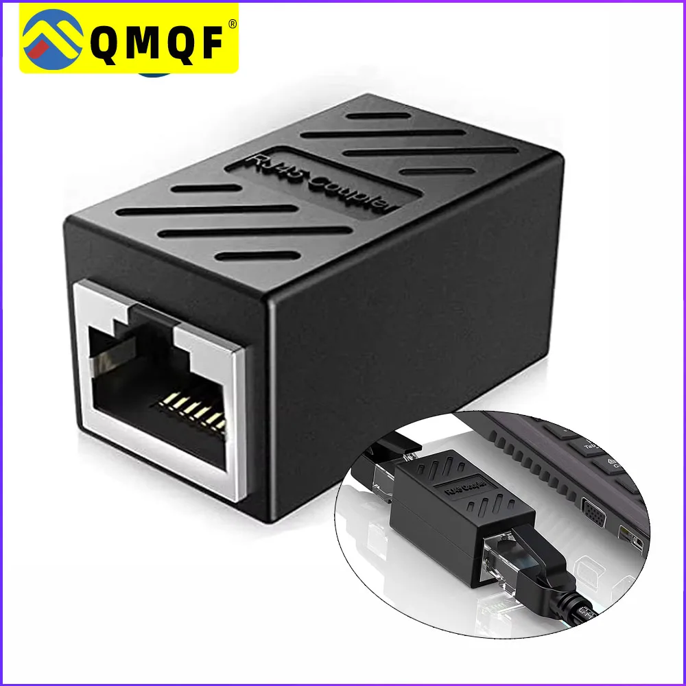 

Сетевой кабель Пара Разъем Удлинитель Адаптер RJ45 CAT6A 7-гигабитный двухпроходной адаптер с кристаллической головкой Широкополосный адаптер Интерфейс Прямой Т