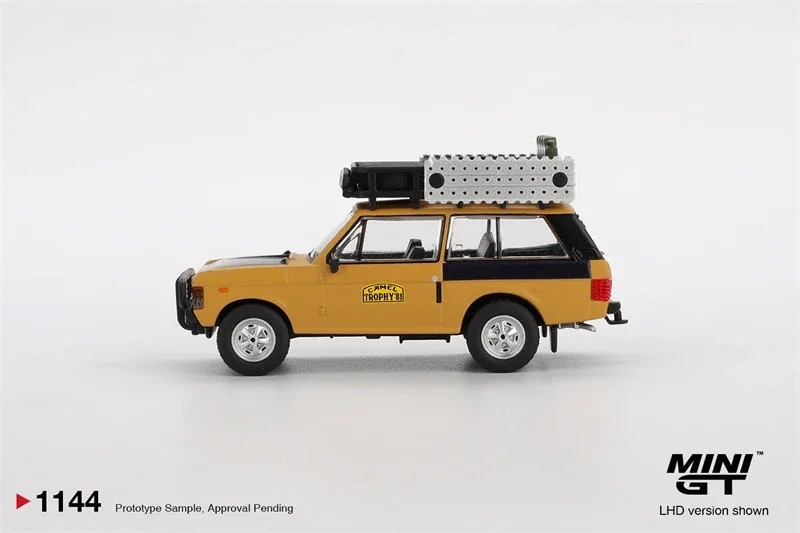 MINI GT 1:64 1981 Camel Trophy Sumatra C.Swoboda & K.Mentel Winner Diecast Model Car