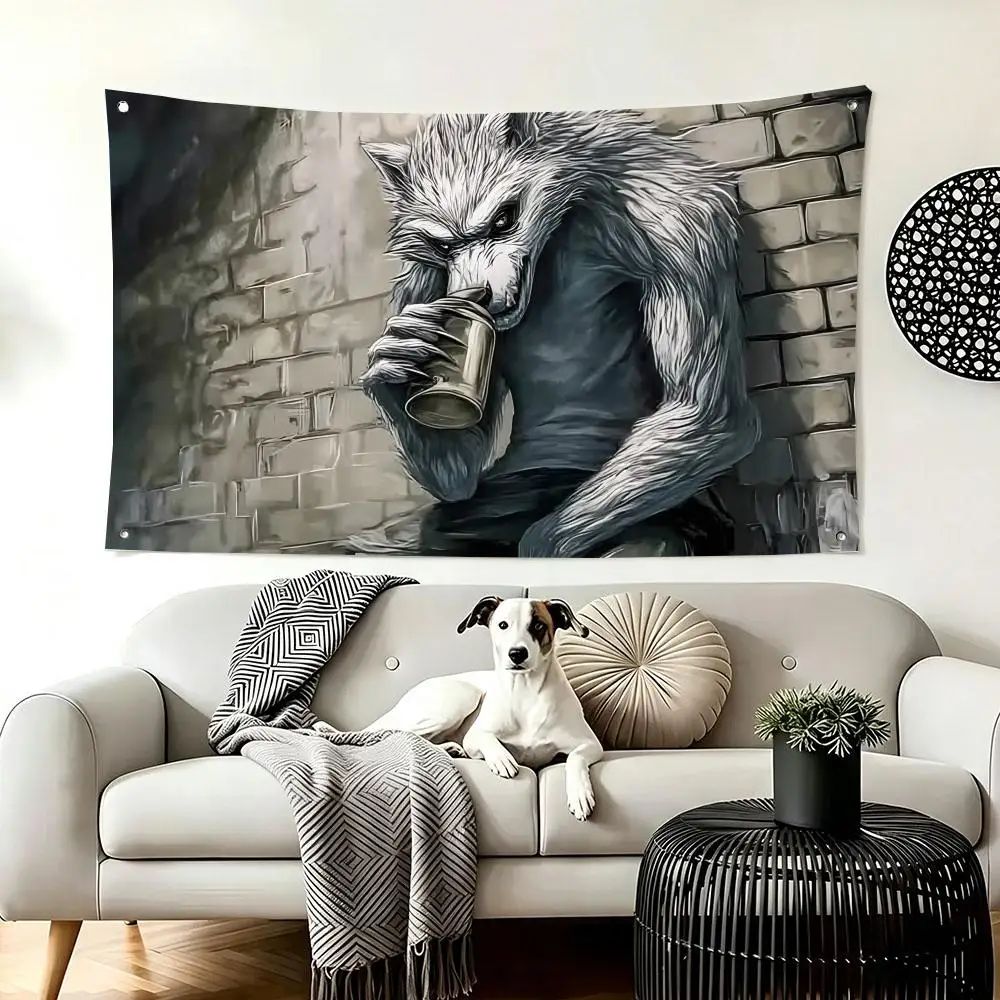 Anime S-Sigma Flags  For Living Room Home Dorm Decor Wall Outdoor Camping Party Banner Gifts