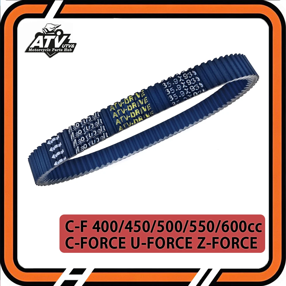 

Приводной ремень из кевлара + EDM для 35,9x939 CF450 500 550 Z550 600 625 X6 520L 0180-055000 0180-055000-0001 0180-055000-0004