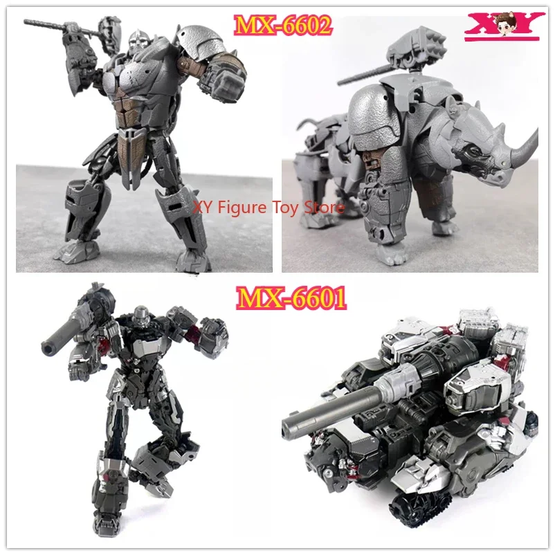 Transformers MX-6601 MX-6602 Ramhorn Megatank MG Tank MX6601 MX6602 KO SS109 SS113 Action Figure Toy Gift