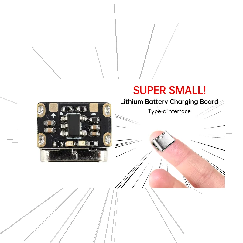 Lithium Battery/Keyboard  Charging and Discharging Board with Protection Type-C USB Battery Balanced Protection Board