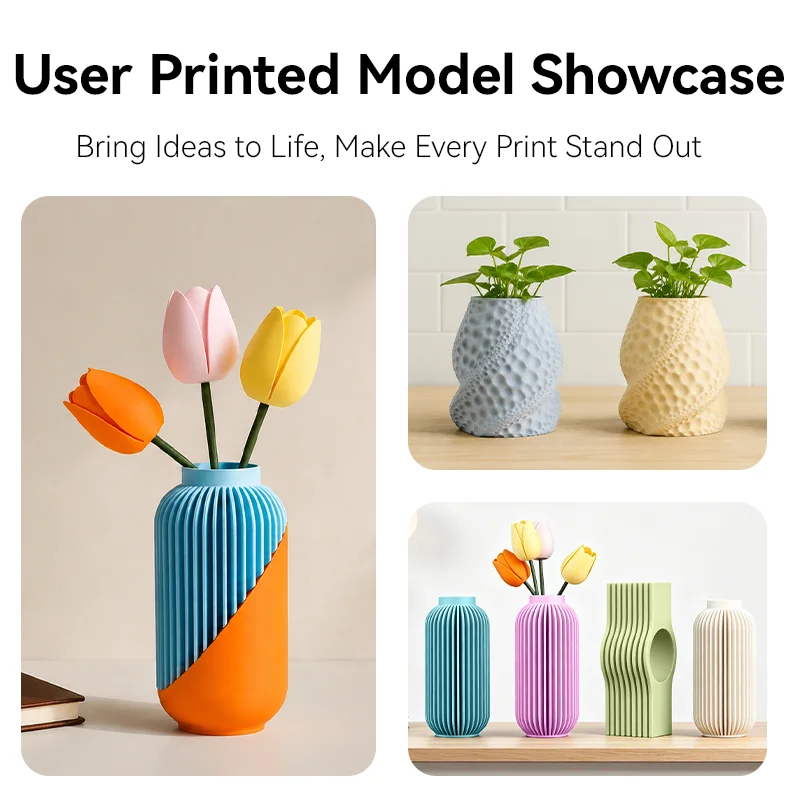 Cailab Matte PLA 3D Printer Filament 1kg 1.75mm High Quality Printing Material For Miniatures Models DIY Crafts Home Decor Gifts