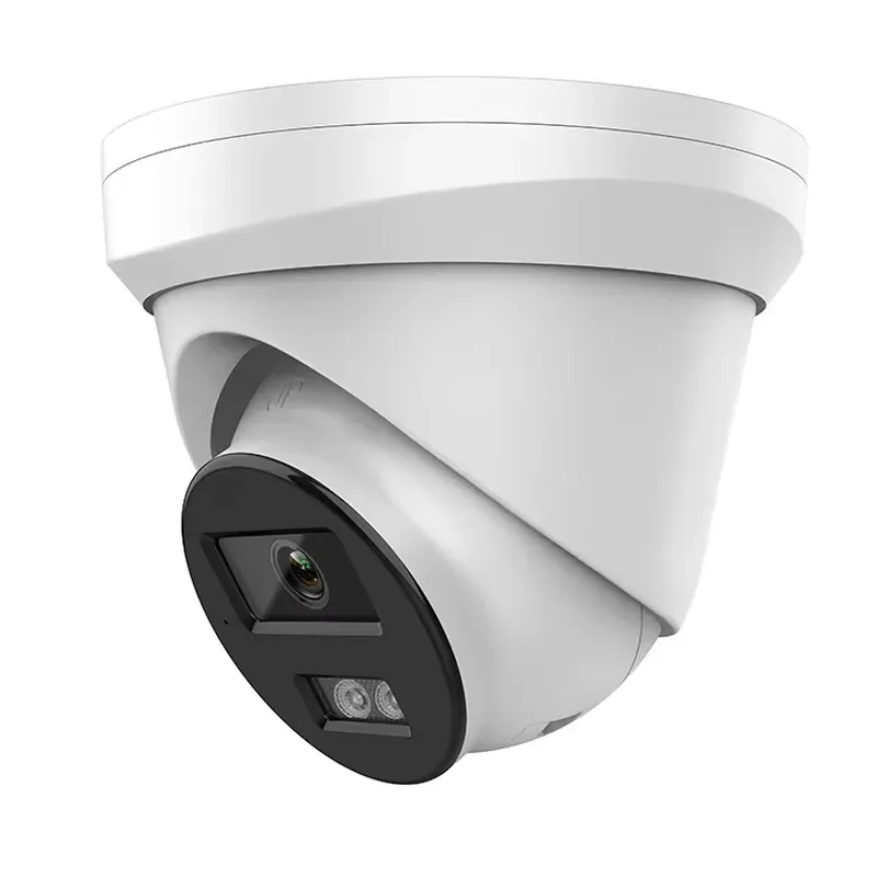 OEM Cheap 4Mp Full Metal Hybrid Dual Light Color Night Vision AI SMD Human Vehicle Detection Hikvisions 4Mp PoE Ip Camera