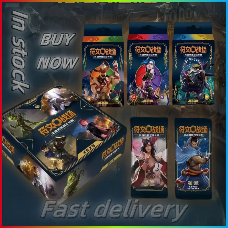 

hot Original Riftbound League Of Legends Trading Card LOL Simplified Chinese Jinx Lee Sin Series Supplement Pack Collection Card