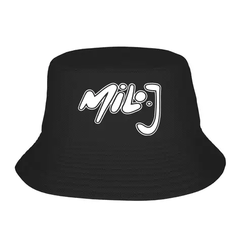 Rapper Milo J Bucket Hat Summer  Fashion Fisherman Hats For Couple Personality Fishing Caps Outdoor Graphic Visor Hats
