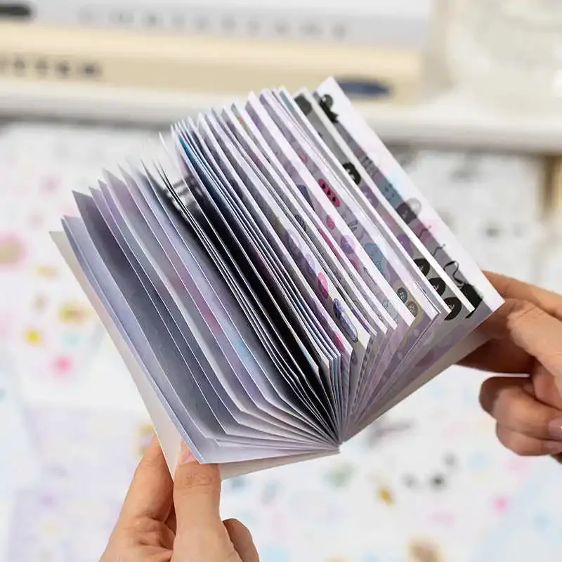 30sheets/piece Laptop Kpop Scrapbook Journal Kawaii Stickers Kids Gift Korean Ins Cute Collage Material Decorative Sticker Book image 4