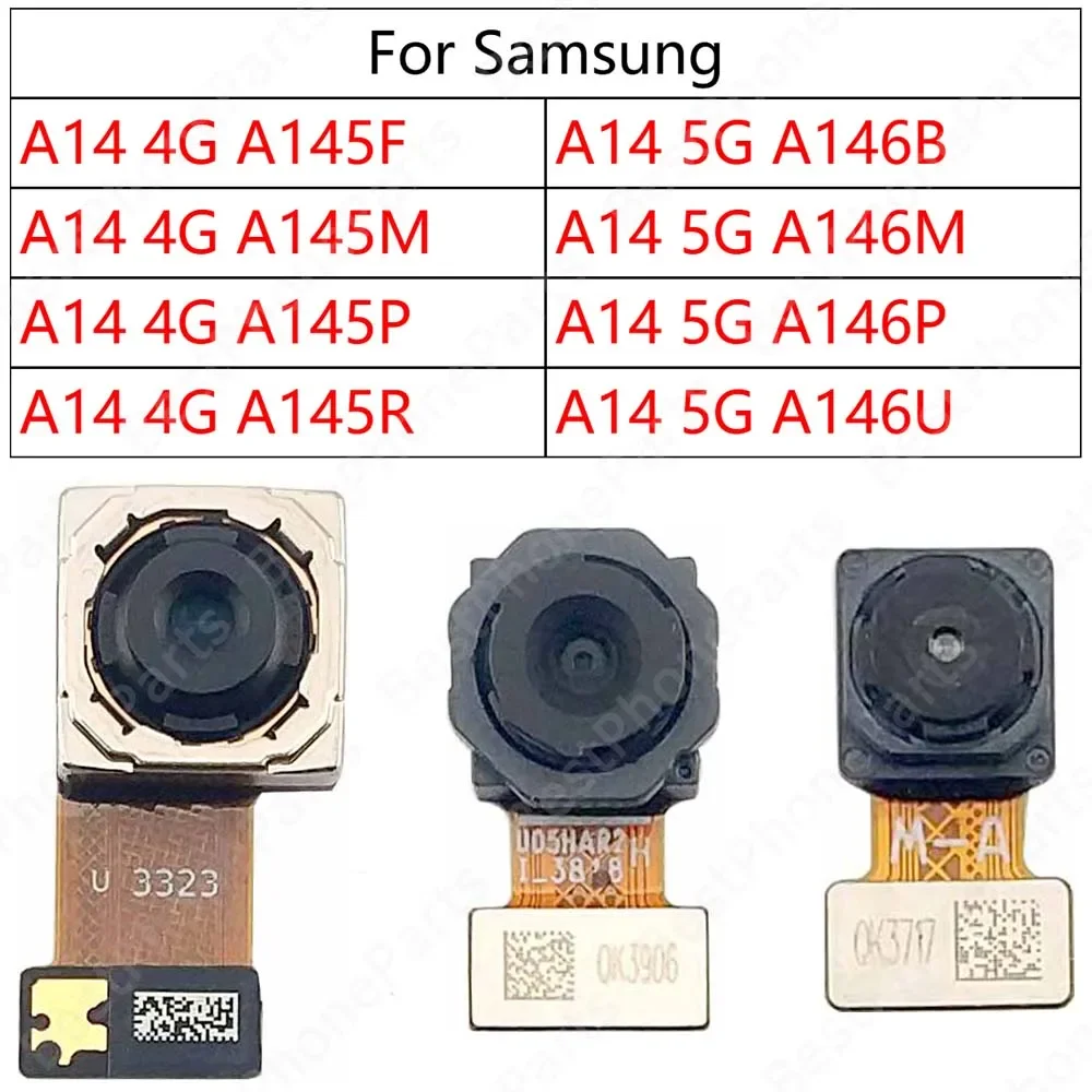 Back Camera For Samsung Galaxy A14 4G 5G A145F A145M A145P A145R A146B A146M A146P A146U Rear Backside Camera Module Flex Cable