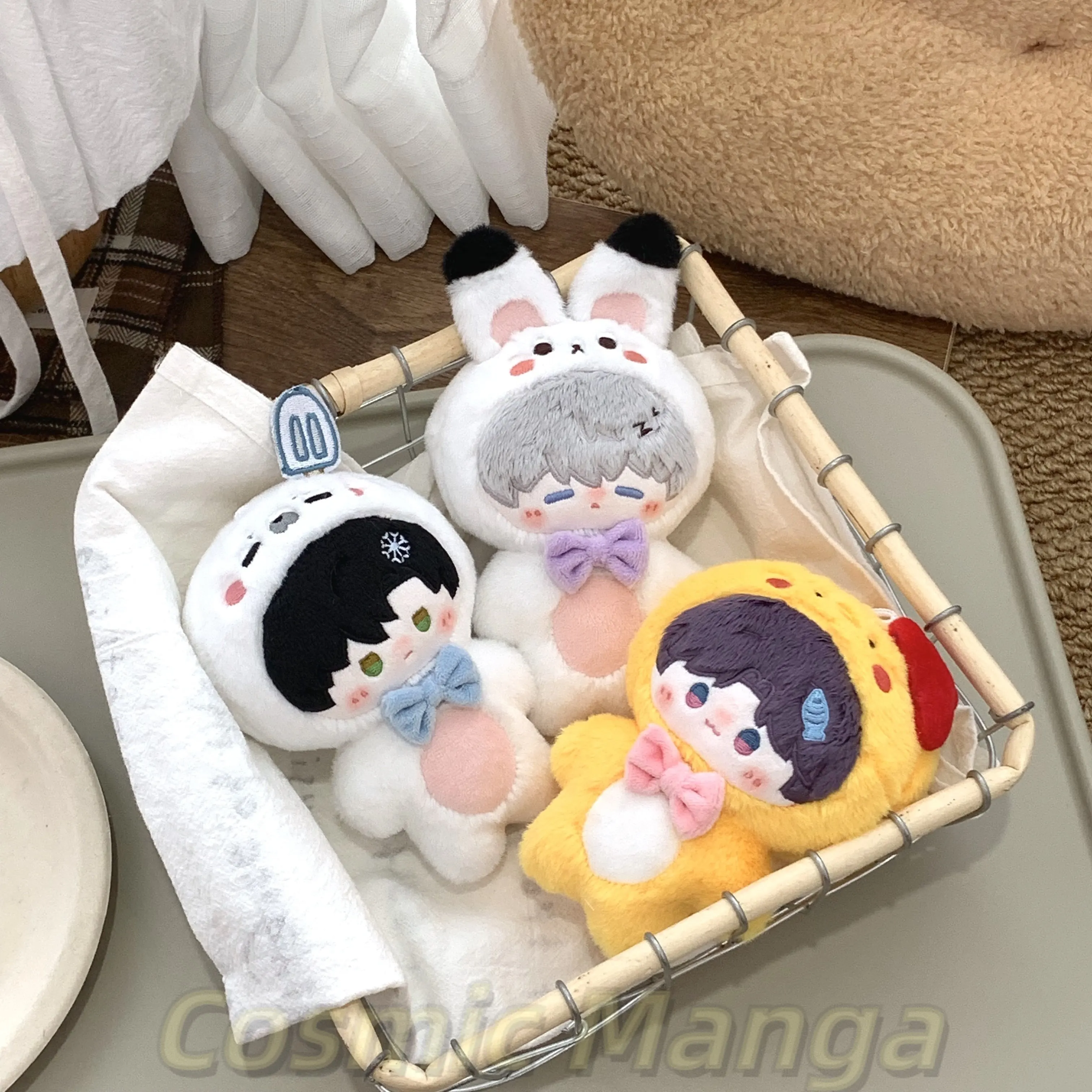 

Xavier Zayne Caleb Sylus Rafayel Love and Deepspace Cartoon Figure Idol Keychain Pendant Keyring Halloween Gift Birthday Cute