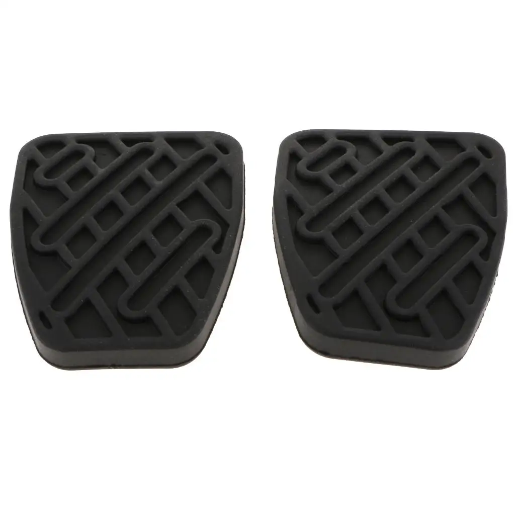 2pcs Brake / Clutch Pedal Pad for | Weather-resistant Material Rubber