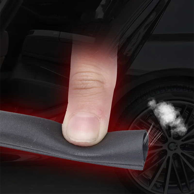 2/4/8m Car Door Protector Door Guard Noise Insulation Soundproof Z P D Type Seals Shaped Trim Noise Insulation Weatherstrip