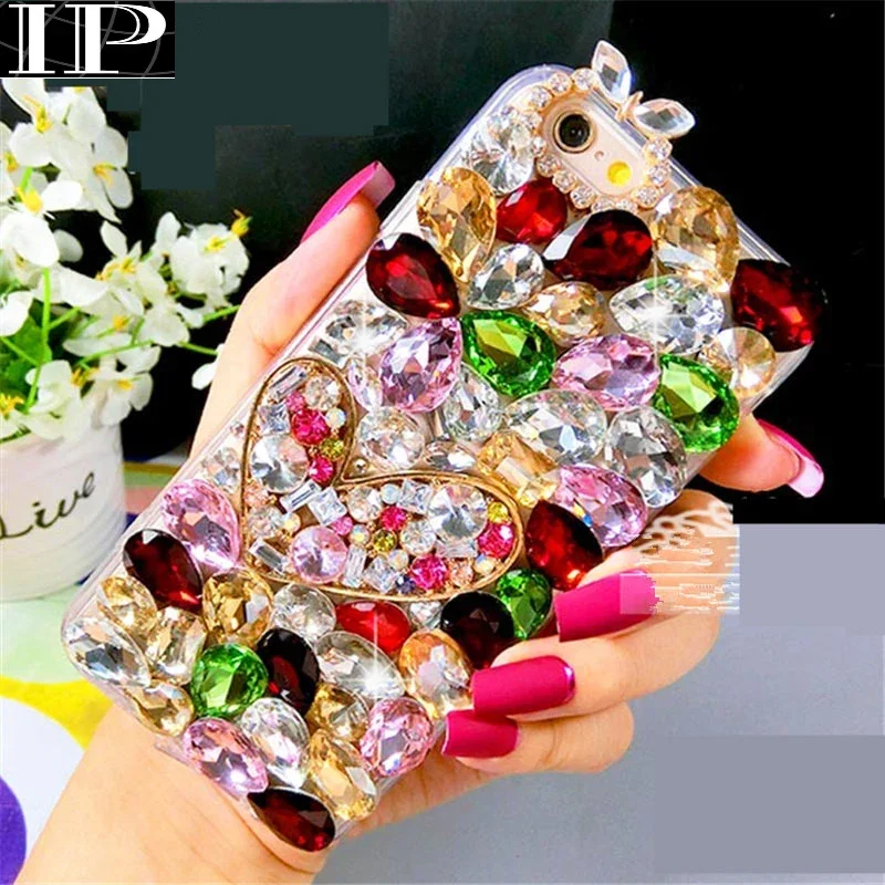 

Роскошный Блестящий Мягкий чехол со стразами для телефона Samsung GalaxyS8 S9 S10 S20 S21 S22 Plus Note 8 9 10 20 Plus