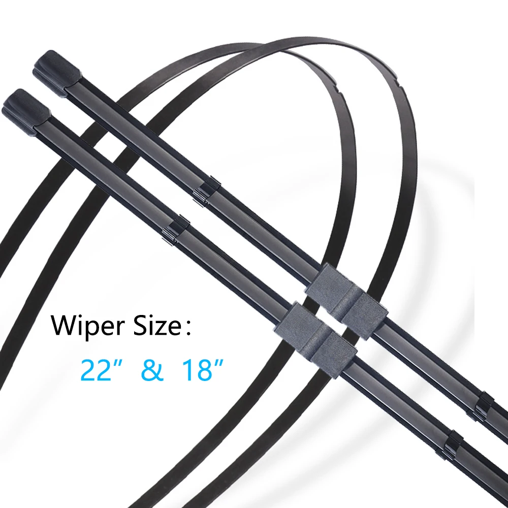 For Alfa Romeo 147 937 2005 2006 2007 2008 2009 2010 Winter Front Rear Set Wipers Blades Rubber Strip Refill Replacement Parts