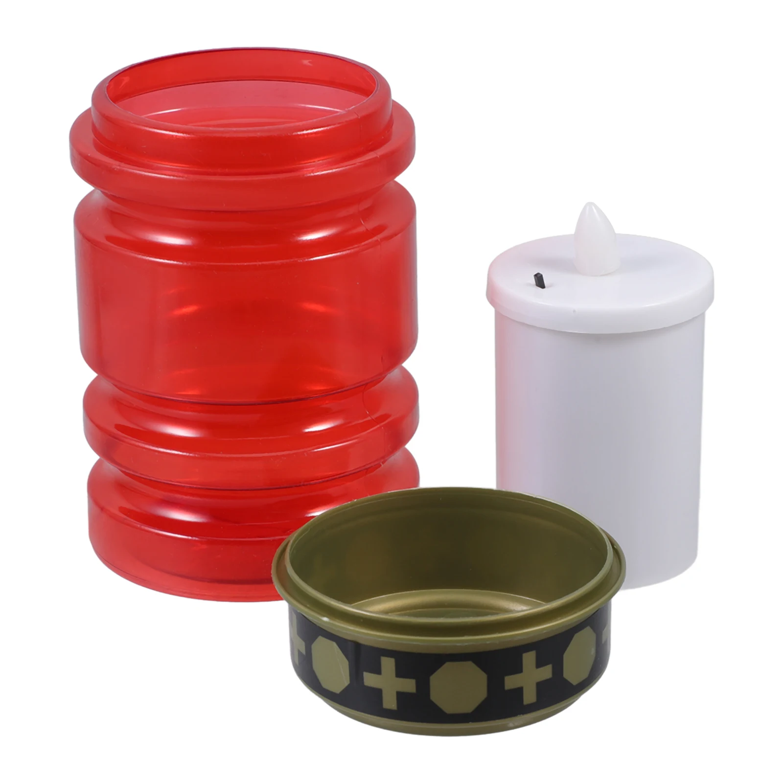 

Electronic C LED Cross Flameless Grave Lamp Church C Light Cemetery Decoration L Lighting Outdoor Garden Solar