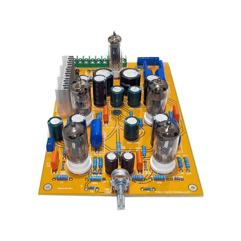 Helianmao SRPP circuito 6N11, preamplificador de tubo de vacío 6Z4P, rectificador, placa amplificadora de Audio Hifi