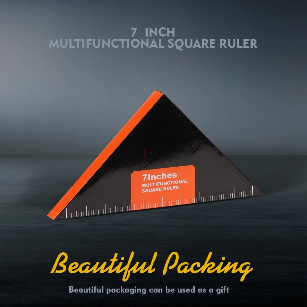 Woodworking Angle Measuring Ruler Digital Angle Measuring Instrument Aluminum Alloy Marking Gauge Multi-purpose Engineering Tool