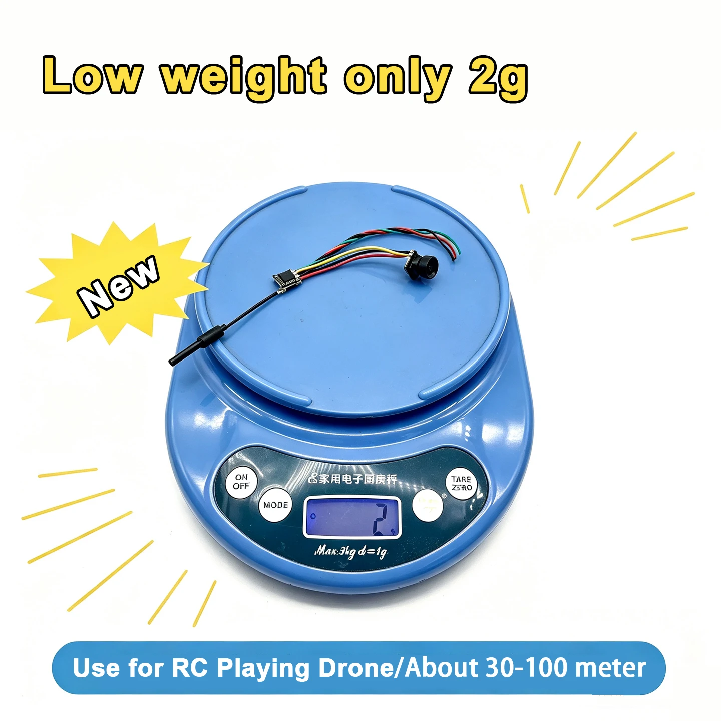 SLONWAKE 5.8G 48CH Nano25 VTX Transmitter with cmos 1200TVL fpv camera 10*10mm support smart Audio For FPV RC Racing Drone view 6