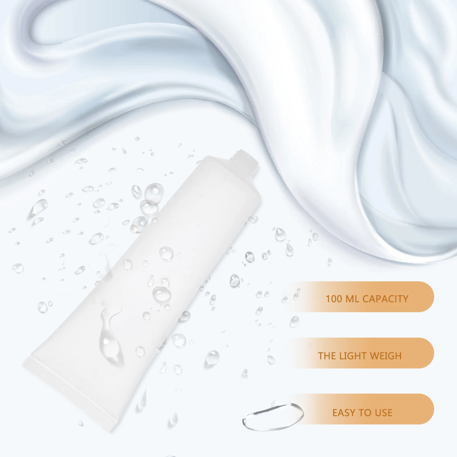 Botellas de viaje recargables, organizador de almacenamiento perfecto para champú, lavado corporal, lavado de cara, crema de manos, loción, botellas de viaje, 5 uds.