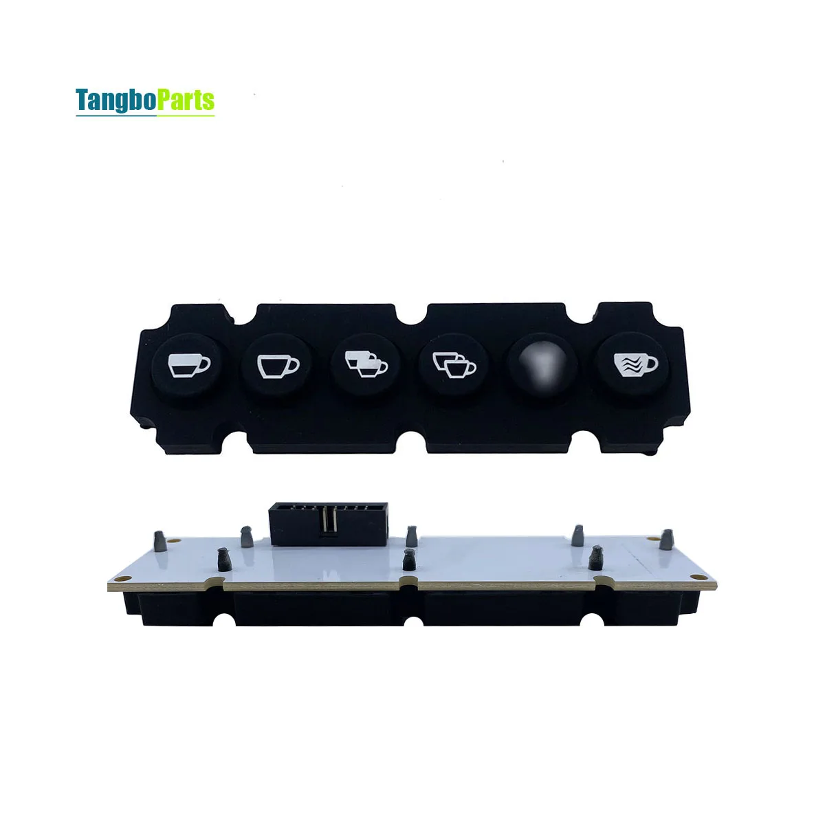 

Espresso Semi-automatic Coffee Maker Spare Parts Press Key Plate With Pcb Board For Bezzera Coffee Machine Replacement