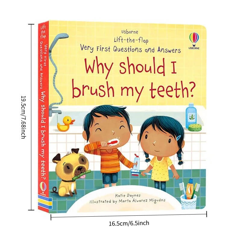 Question and Answer Series - Why Do I Brush My Teeth?English Picture Book for Toddlers, Early Educational Storybook