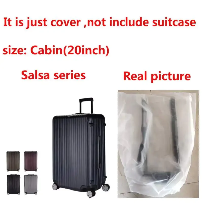 Clear Rimowa Salsa Luggage Cover for 810 Series
