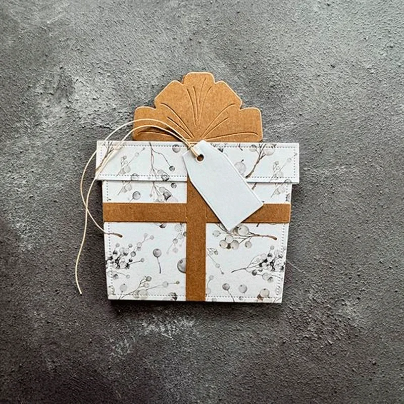 العلامات لأغاني Doily راقصة الباليه هدية صندوق قطع معدنية يموت DIY بها بنفسك صنع بطاقة سجل القصاصات تنقش ألبوم ورقي لوازم الحرفية #4