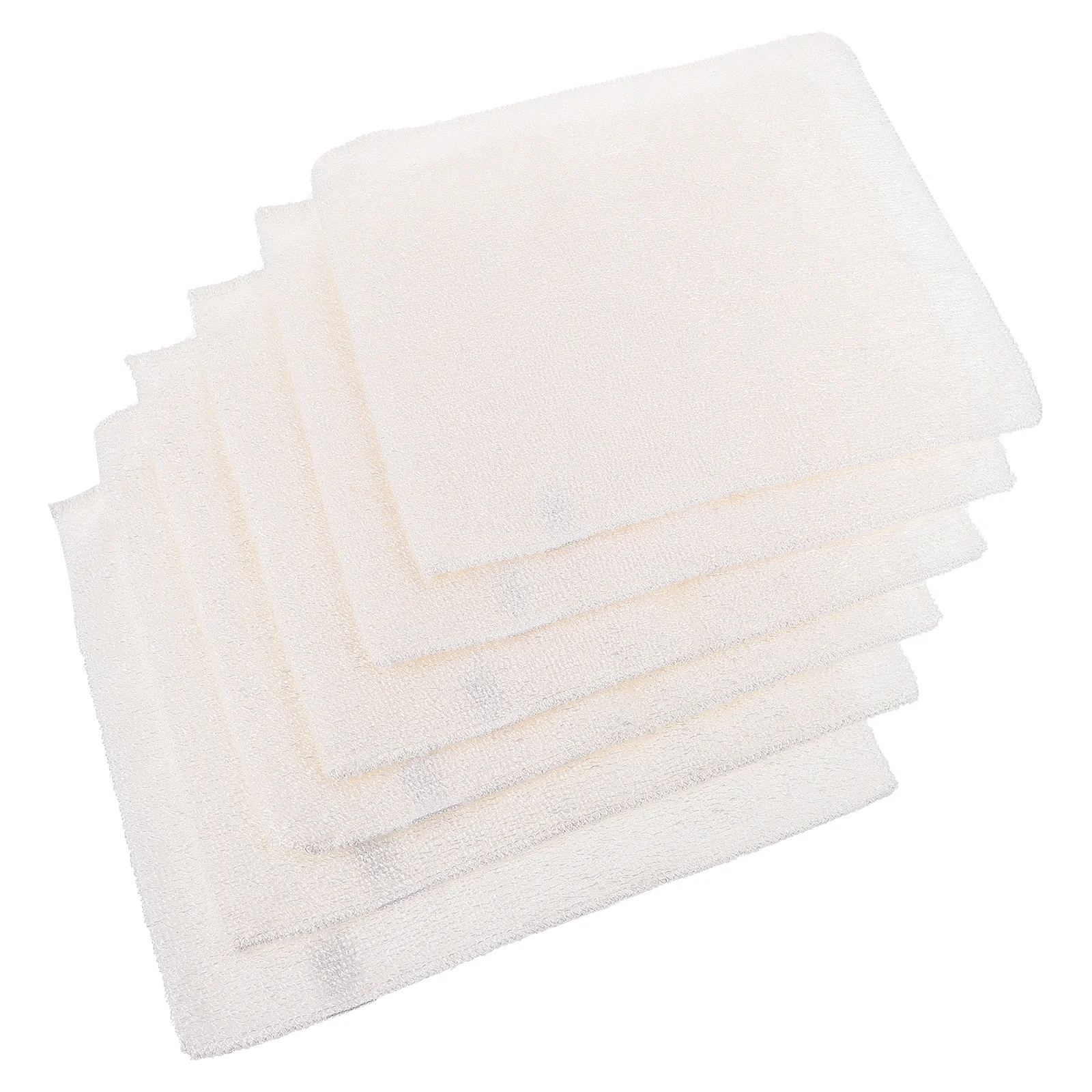 

6Pcs Bamboo Fiber Kitchen Dishcloths Durable Microfiber Cleaning Cloths Multi-Purpose Household Cleaning Tools
