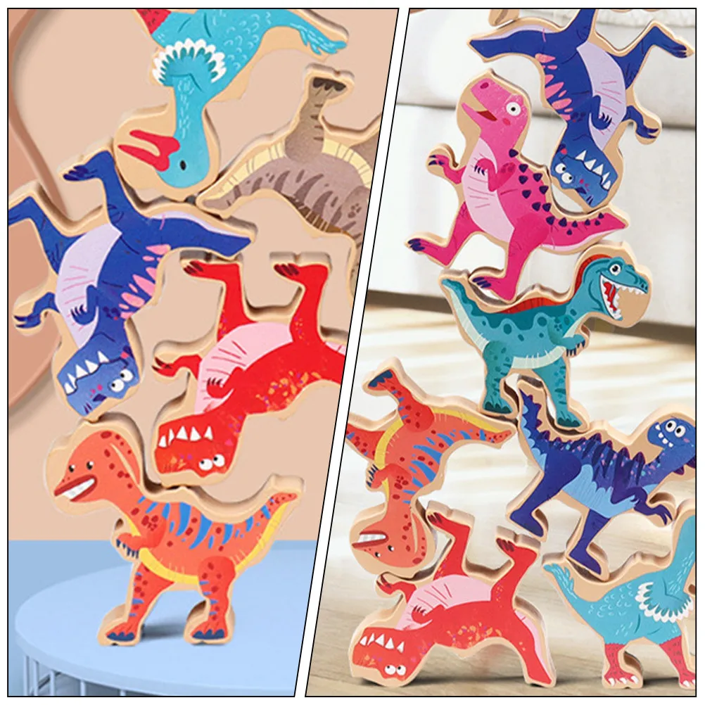 

Игрушки для малышей: Конструктор-динозавры, развивающие баланс и навыки складывания