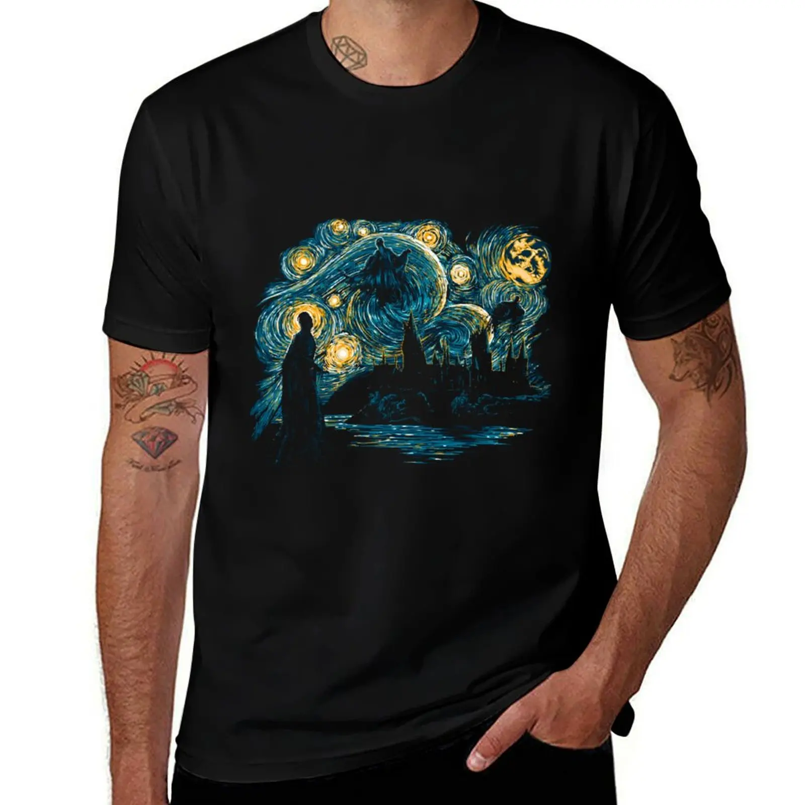Starry Dementors T-Shirt Casual Soft Cotton Short Sleeve Tee