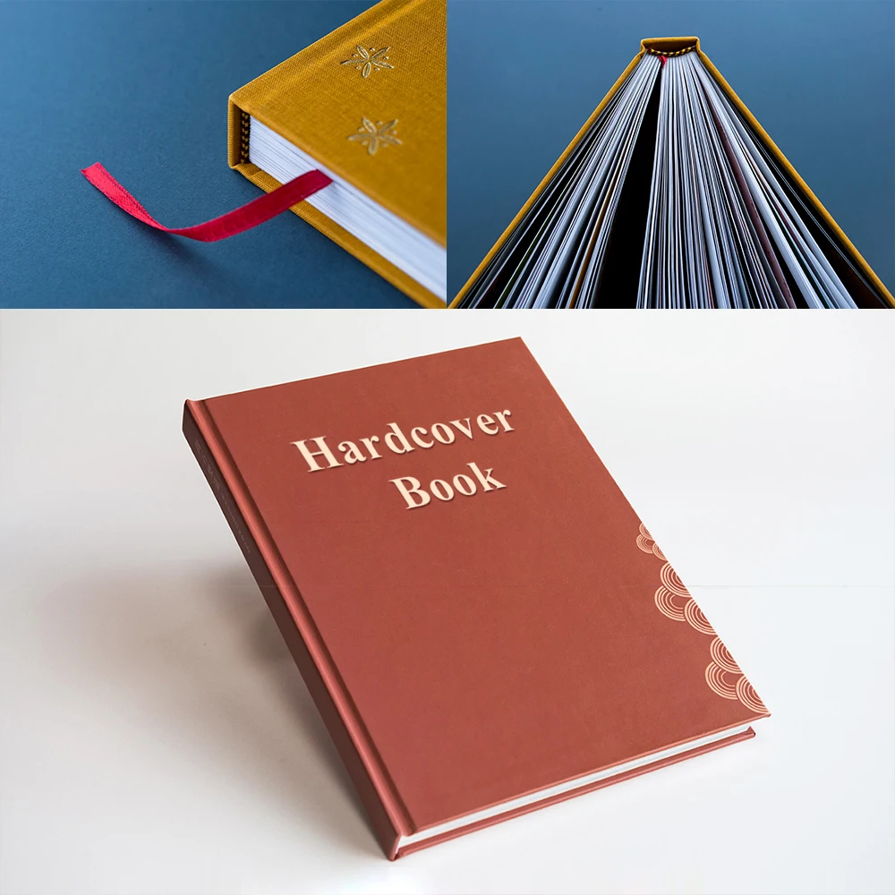 Custom Books Booklet Brochure Printing Magazine Comic Instruction Manual Catalogue For Advertising Company Business Soft Cover