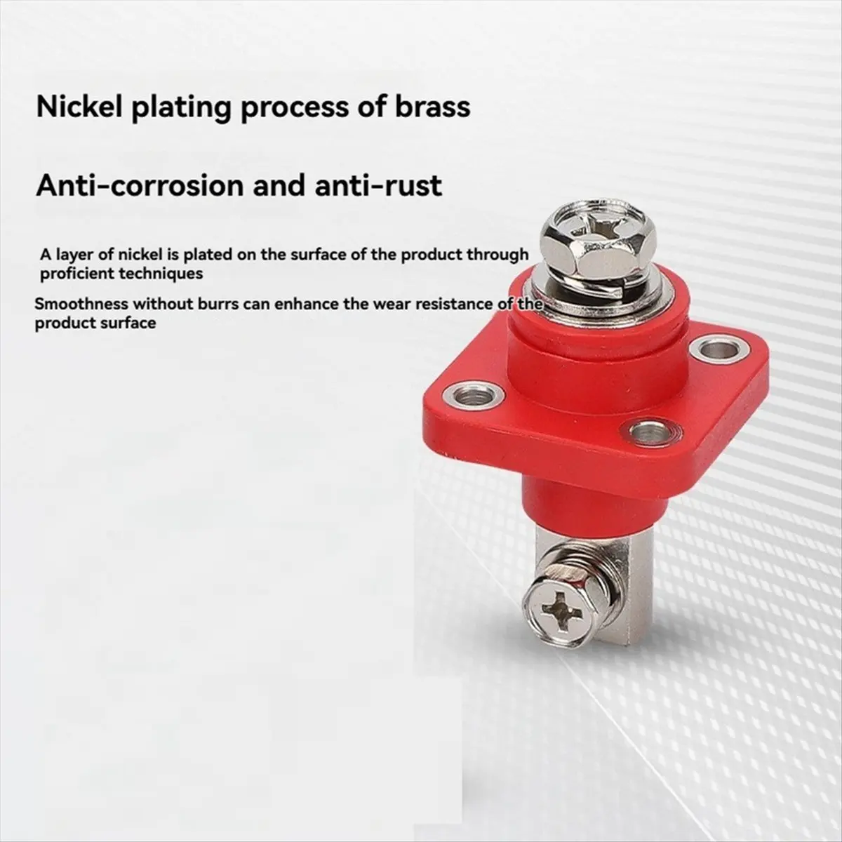 Super Sale 200A All-Copper Battery Power Terminal Energy Storage Inverter RV Lithium Batter Connector Through Wall Terminal Bloc