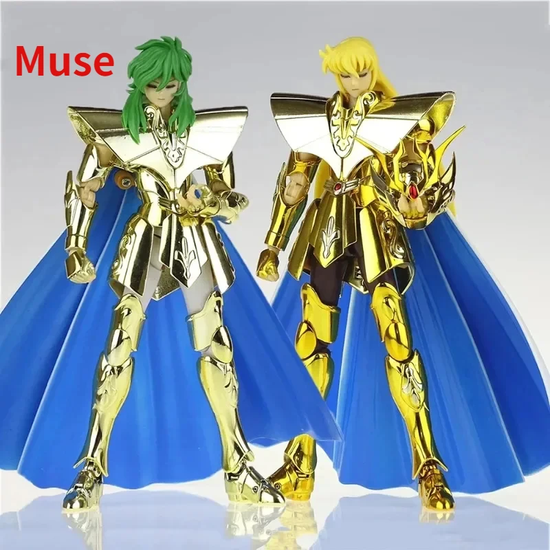 In Stock CS Model Saint Seiya Myth Cloth EX Virgo Shaka 24K Metal Armor Gold Knights of Zodiac Anime Action Figure Toy Gift