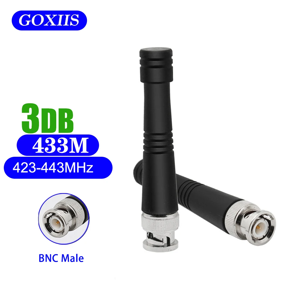 

433MHz Antenna 3dBi BNC Male Connector directional antena 433M waterproof antenne for Smart Home Data Transmission Interphone