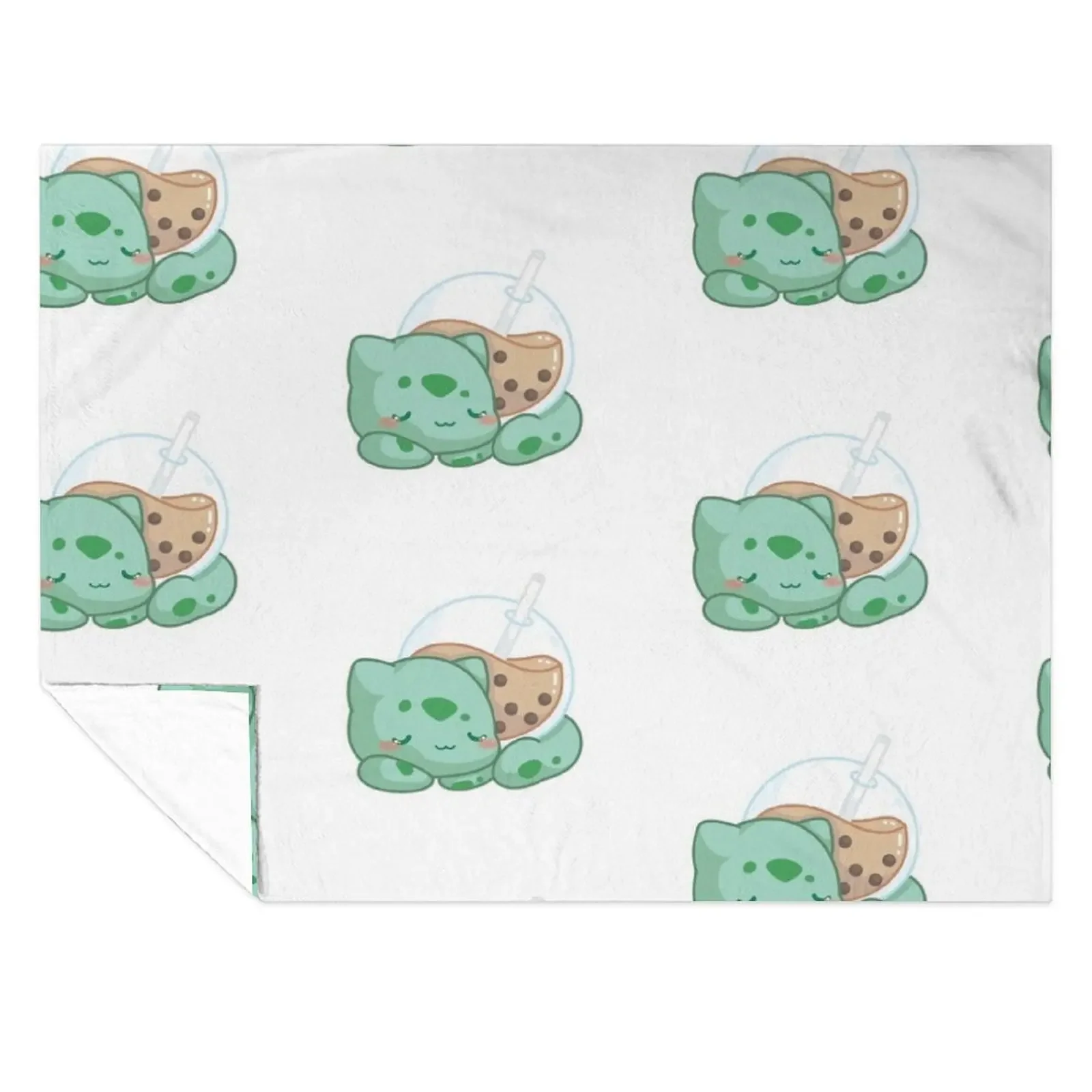 

Bobasaur Throw Blanket Custom Thermals For Travel Sofa Quilt Kid'S Blankets