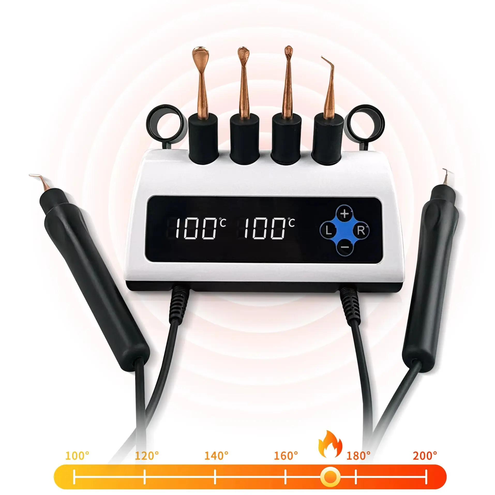 Dental Electric Wax Carver Double Pen Digital Display Wax Knife Adjustable Temperature Professional  Dental Lab Equipment