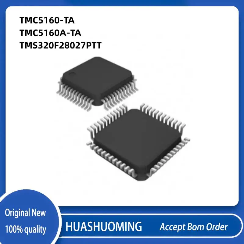10 Pz/lotto TMC5160-TA TMC5160A-TA TMC5160 TMC5160A TMC5160A-T TMS320F28027PTT TMS320F28027 S320F28027PTT F28027PTT QFP48