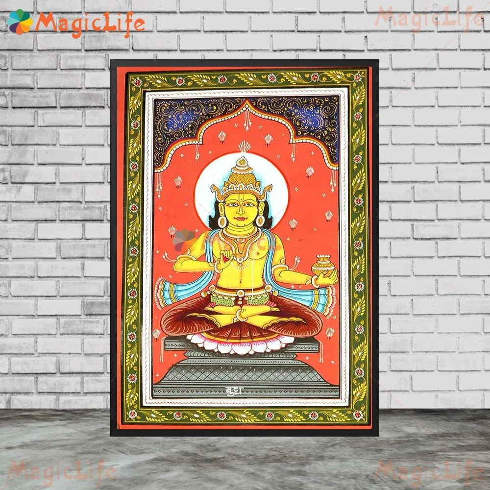 Goddess Shodashi Kamala Saraswati HariHara Mahavidya Wall Pictures For Living Room Poster Wall Art Canvas Painting Unframed